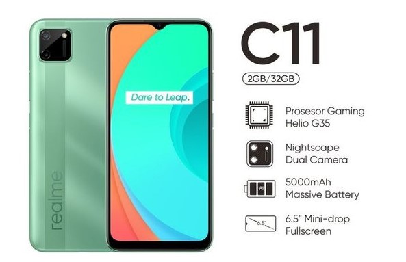 Spesifikasi Realme C11