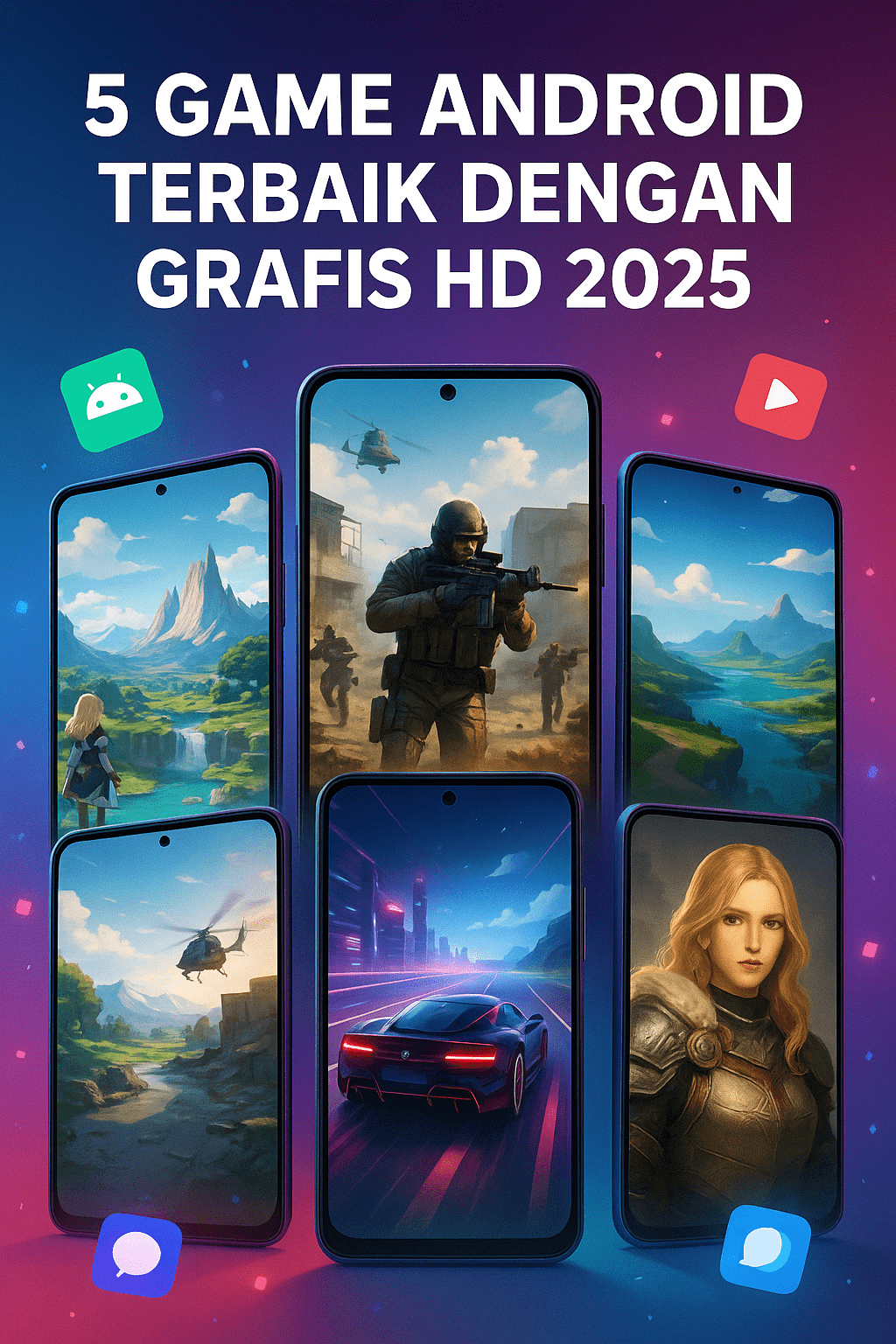 5 Game Android Terbaik dengan Grafis HD yang Wajib Kamu Coba Sekarang Juga!