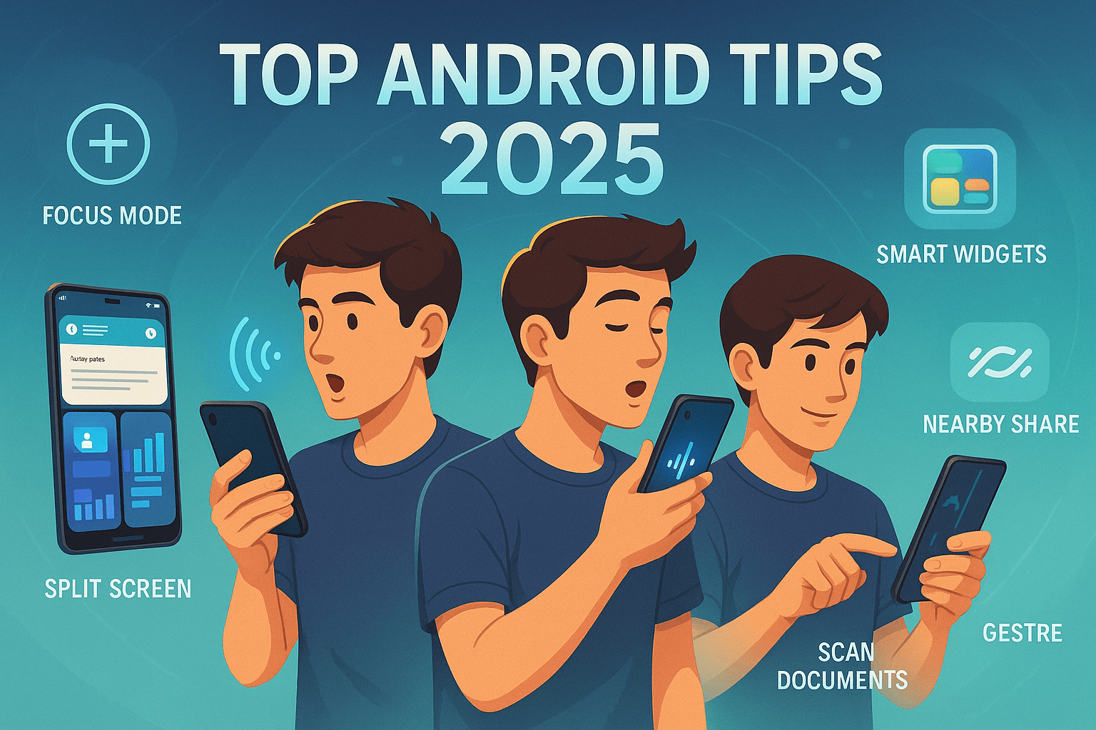 9 Tips & Trik Android 2025 yang Bikin Pengalaman Pakai HP Makin Seru