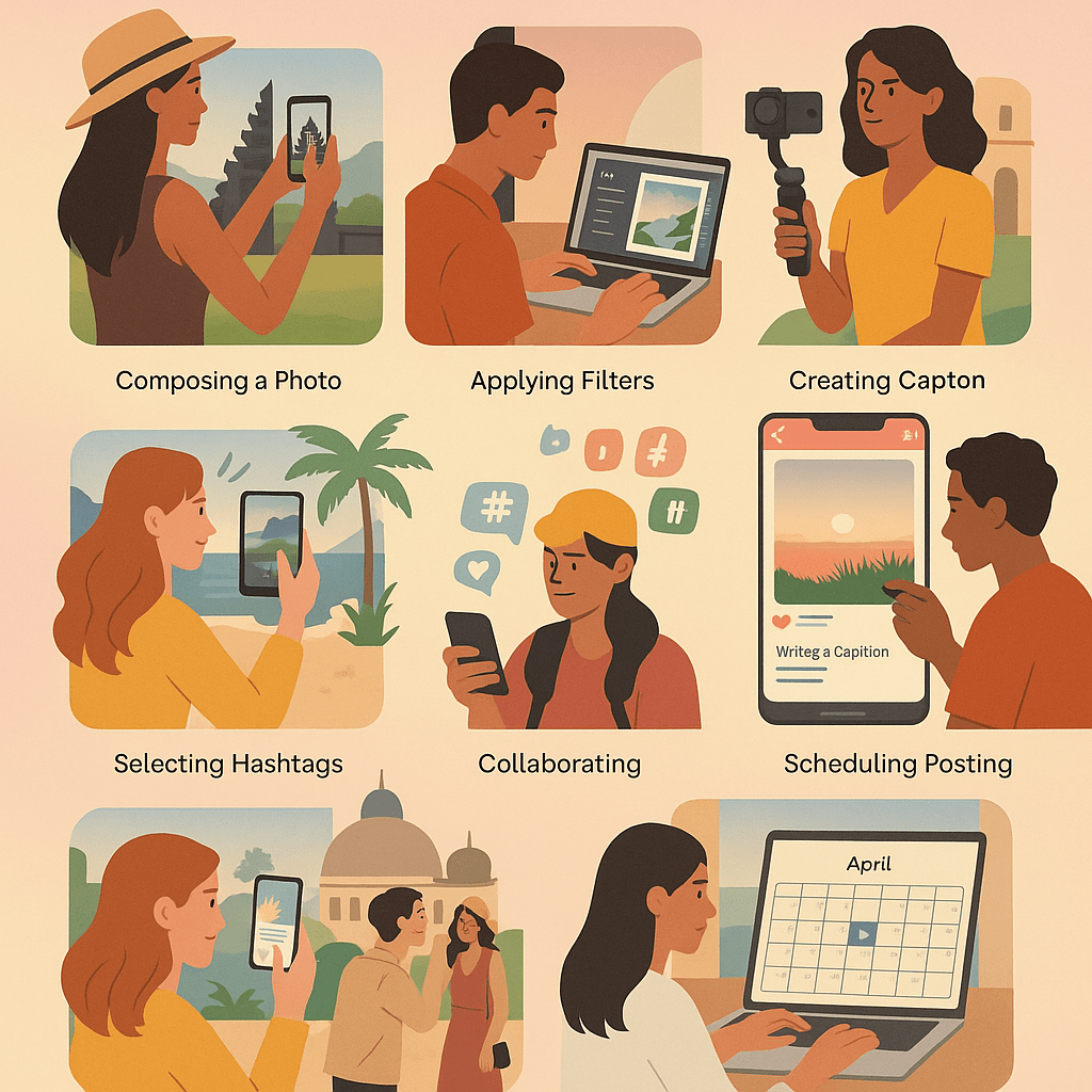 7 Tips Jitu Mengoptimalkan Media Sosial untuk Konten Traveling Estetik