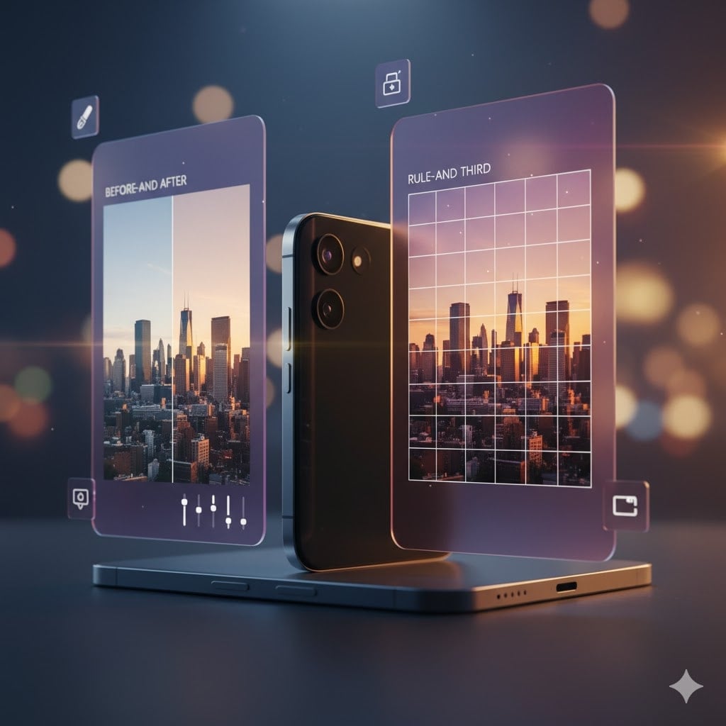 15 Trik Fotografi Mobile 2025: Rahasia Lighting, Komposisi, & Editing Cepat Tanpa Ribet