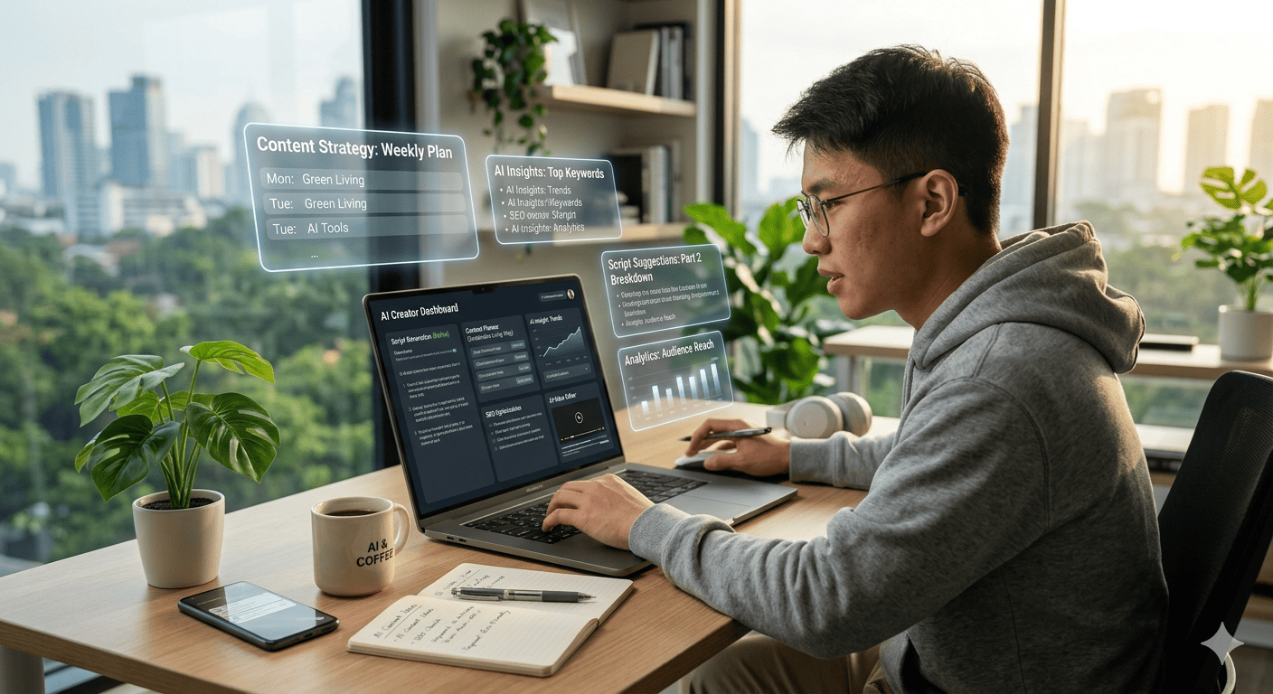 Teknologi AI yang Bikin Kerja Lebih Cepat Panduan Lengkap untuk Mahasiswa, Content Creator, dan Pekerja Digital agar Makin Produktif Tanpa Ribet